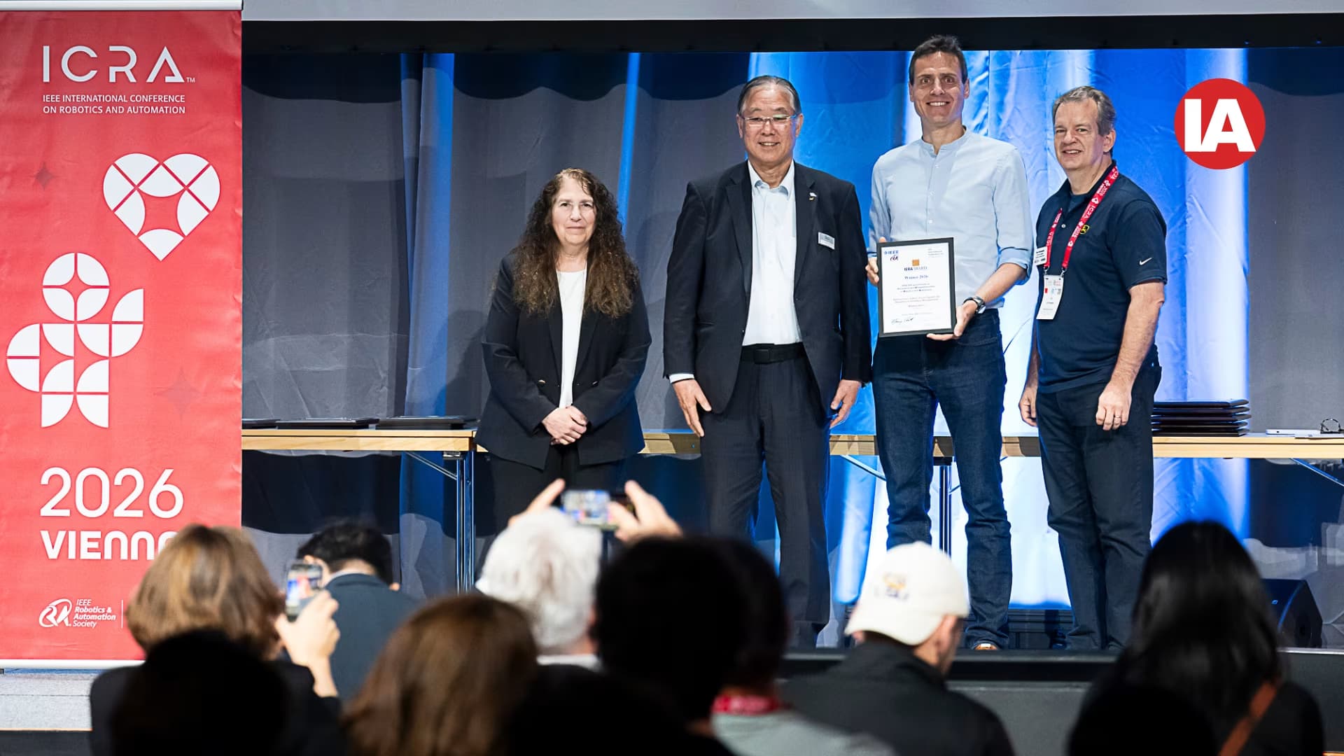 IERA Award 2026 goes to Flying Warehouse Robots by Verity from Switzerland