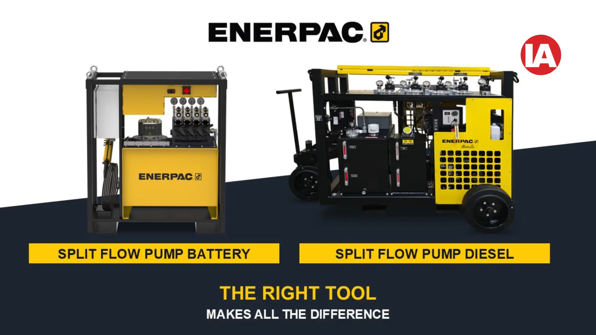 Enerpac introduces new split-flow pumps to simplify heavy lifting at industrial jobsites