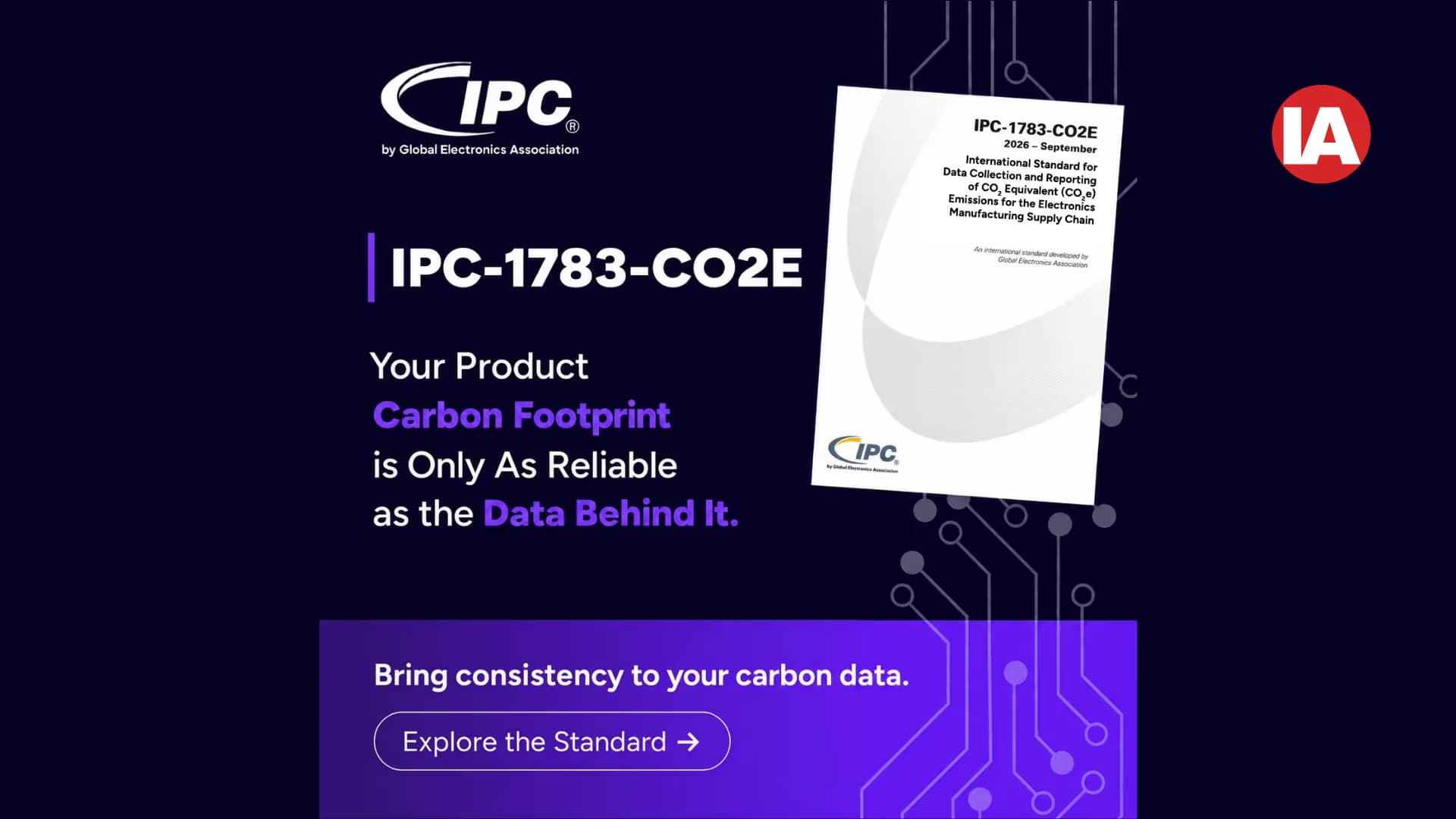 GEA releases IPC-1783-CO2E standard for product carbon footprint data